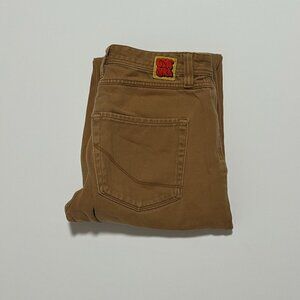 Empyre Baggy Pants Relax Skater Y2K Brown Tan Jeans Men's size 30x26